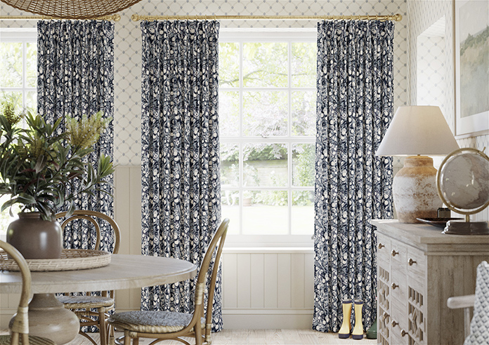 Plum Sketch, Misted - Made to Measure Curtains - Image 3